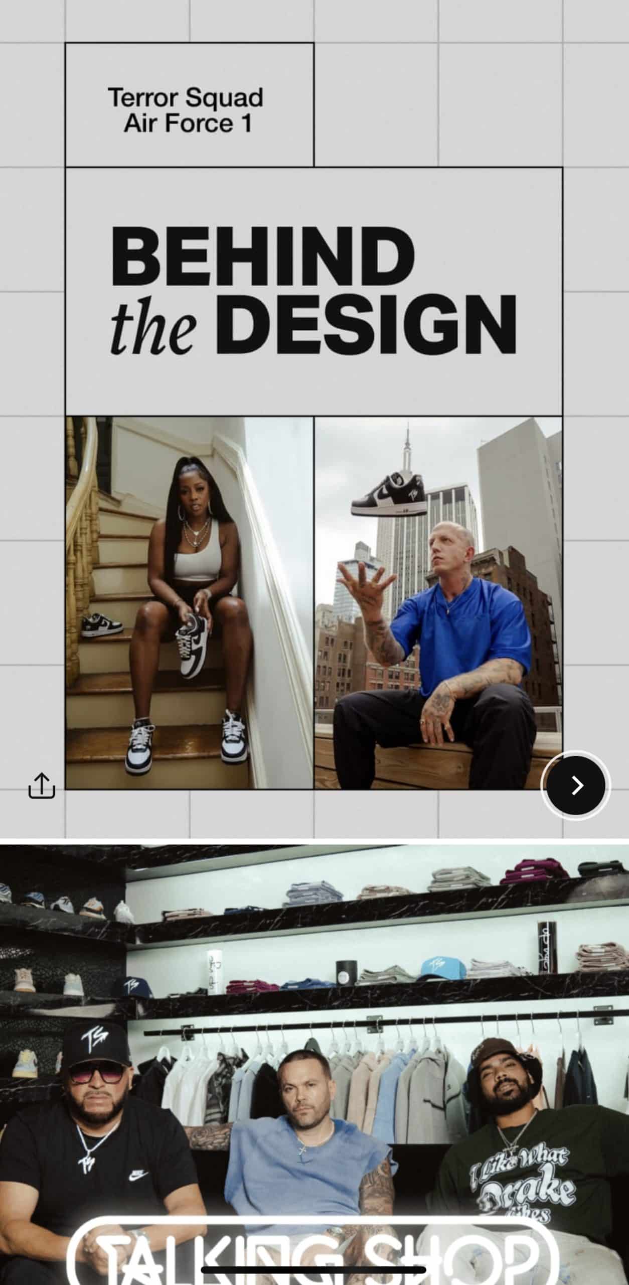 Behind the design - Nike SNKRS App