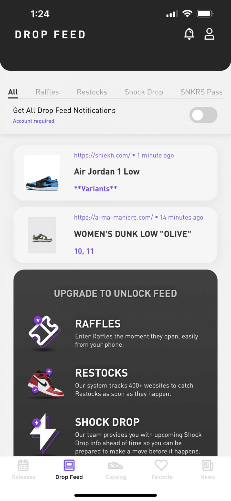 Shoe raffle apps are a great way to get free shoes!